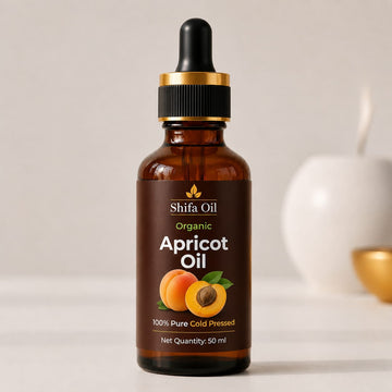 Organic Apricot Oil (50ml) - 100% Pure Cold Pressed