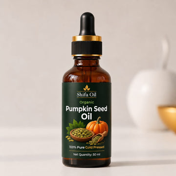 Organic Pumpkin Seed Oil (50ml) - 100% Pure Cold Pressed